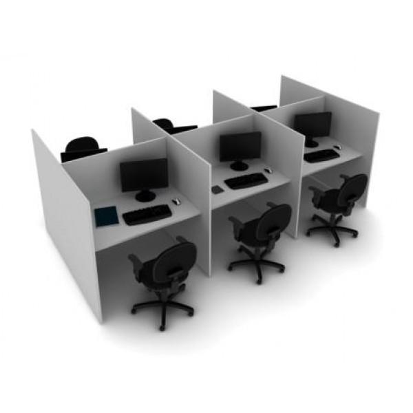 Biombos de Telemarketing Duplo